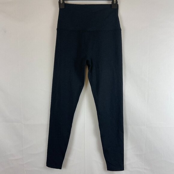 Beyond Yoga Leggings M Blue Black High Waist - Picture 1 of 11